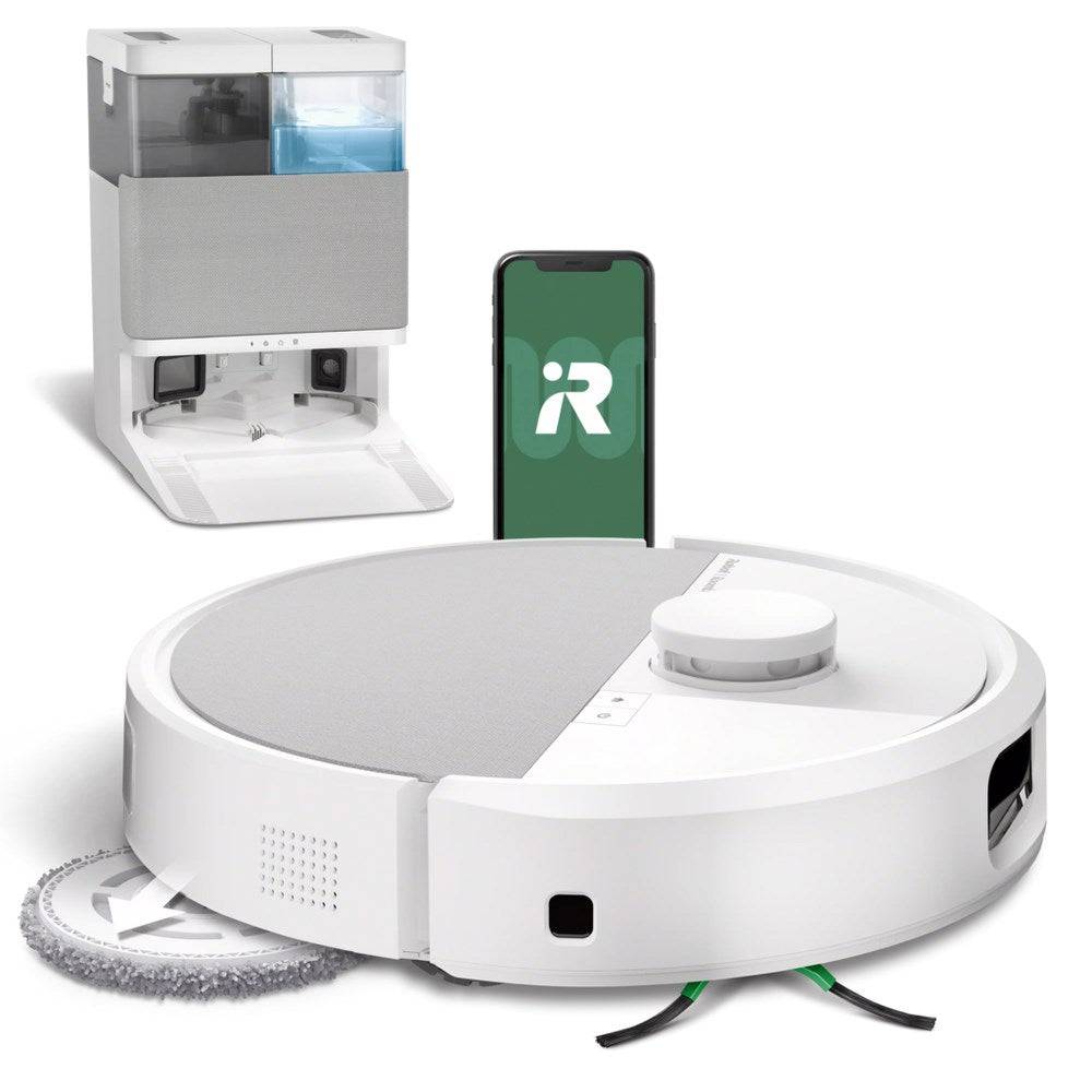iRobot Roomba Plus 505 Combo Robot + AutoWash Dock Wit-0