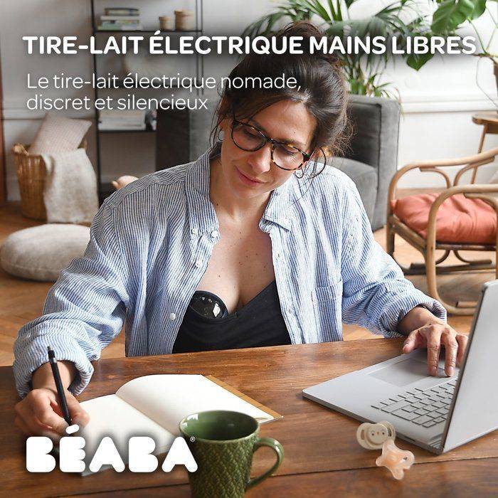 BEABA Handsfree Elektrische Borstkolf - Donkerblauw-1