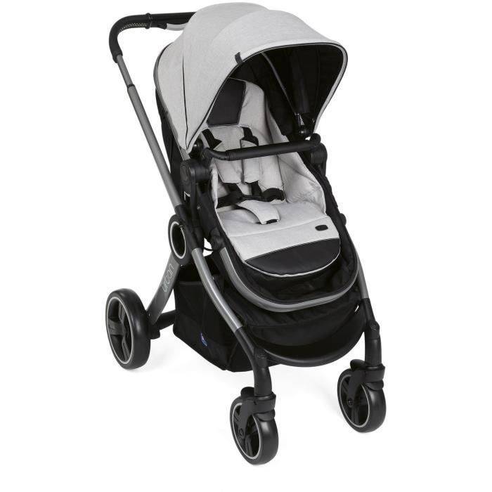 CHICCO Urban Pro Kinderwagen - Grey Mist - Omkeerbare Zitting - Compact Vouwbaar-1