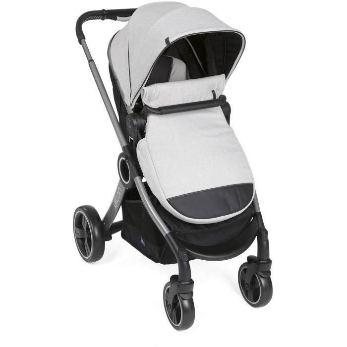 CHICCO Urban Pro Kinderwagen - Grey Mist - Omkeerbare Zitting - Compact Vouwbaar-2