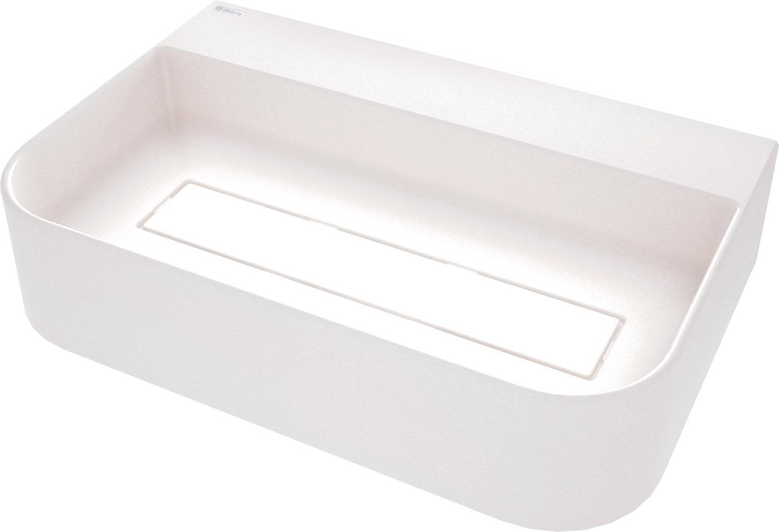 Deante Granieten Spoelbak 405 x 605 mm Alabaster met Kraangat-0
