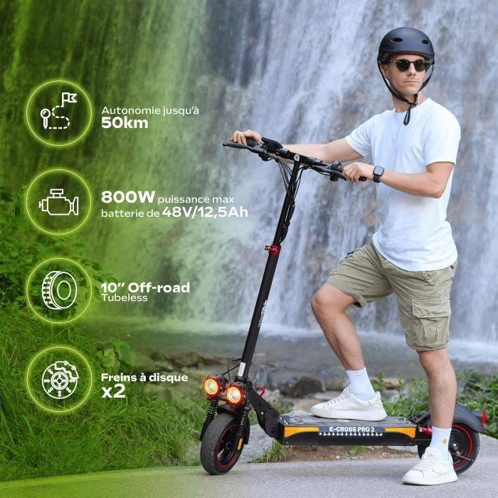 URBANGLIDE All-terrain Elektrische Scooter ECROSS PRO 2 10 48V 800 W 13Ah Bereik 50 km 50KM-1