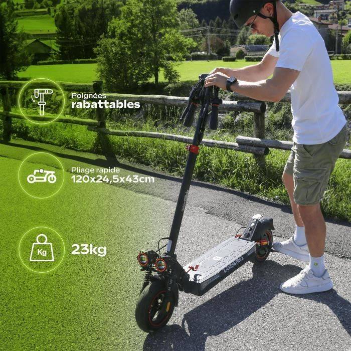 URBANGLIDE All-terrain Elektrische Scooter ECROSS PRO 2 10 48V 800 W 13Ah Bereik 50 km 50KM-3