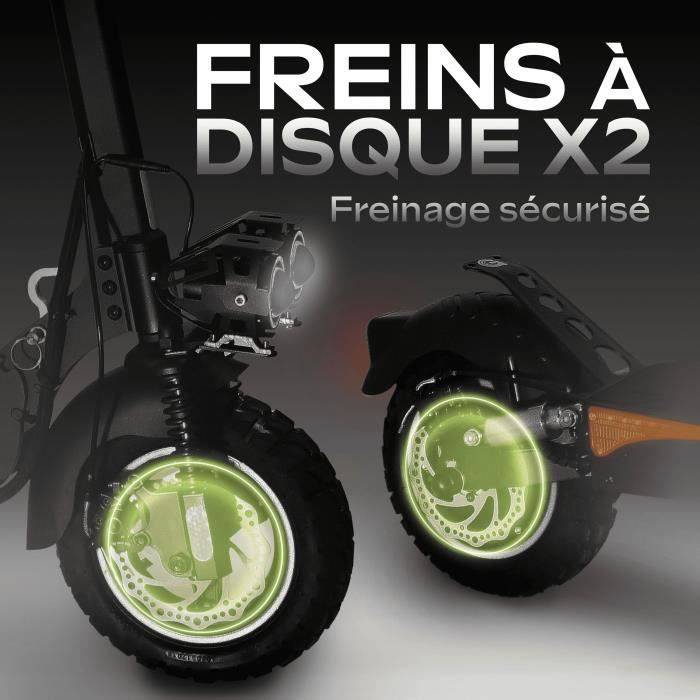 URBANGLIDE All-terrain Elektrische Scooter ECROSS PRO 2 10 48V 800 W 13Ah Bereik 50 km 50KM-4