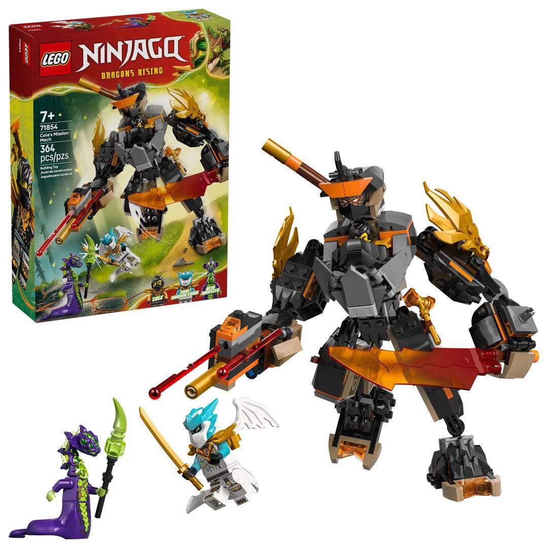 LEGO NINJAGO Coles Missie Mech & Draak Zane 71854-0