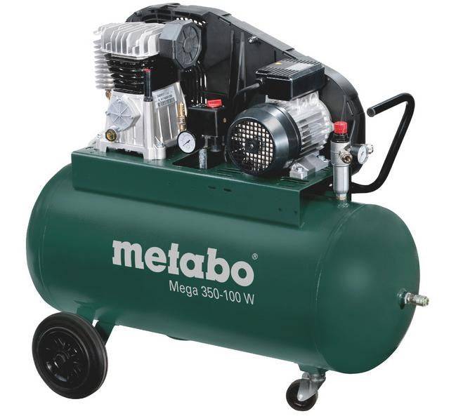 METABO OLIJKOMPRESSOR MEGA 350-100 W 90 L 230V 10BAR 250 L/MIN 250L/MIN-0