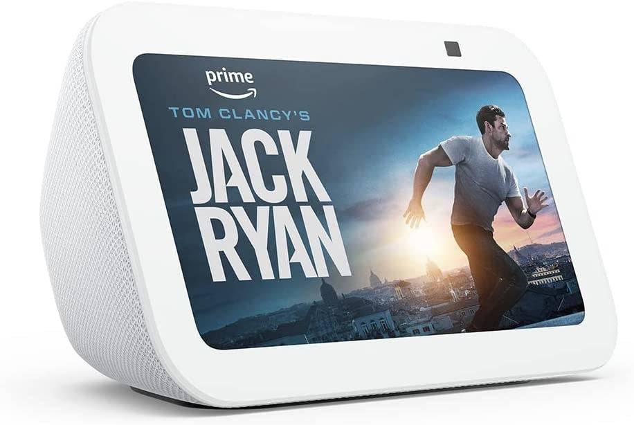 Amazon Echo Show 5 Glacier White met 5,5-Inch Scherm-0