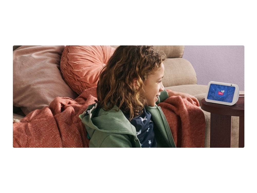 Amazon Echo Show 5 Glacier White met 5,5-Inch Scherm-1