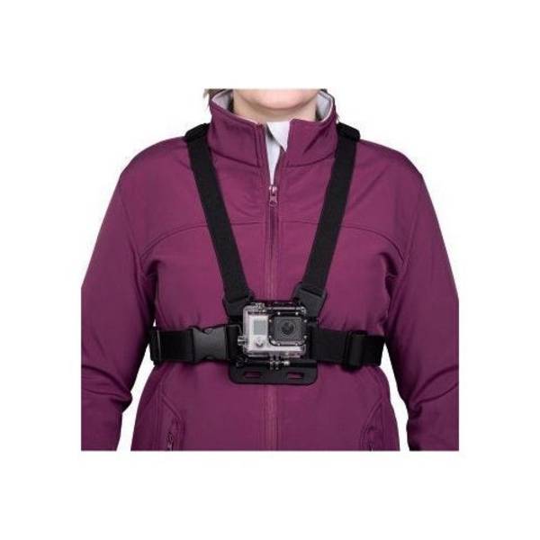 Hama Borstbevestiging voor GoPro Actiecamera's - Snelsluiting - Ideaal voor Actiesporten