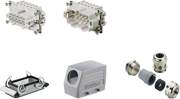 Weidmüller Connectorset RockStar® HDC HE 1712510000 1 stuk(s)