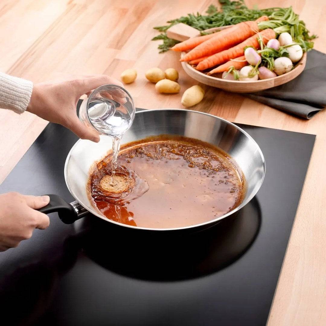 Tefal Koekenpan 28 cm RVS Met Riemhandvat 1780 g Model B8660634-3