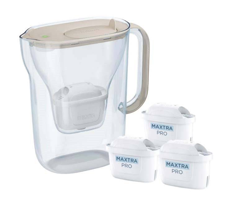 BRITA Style Essential Filterkan Zand 2,4 L Watertank 1,4 L Gefilterd 1059265-0