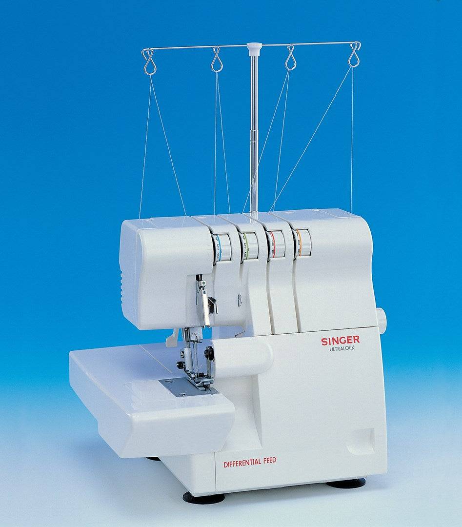 Singer Naaimachine 14SH654, Overlock, 1300 Steekpatronen, 4 mm Steeklengte-0
