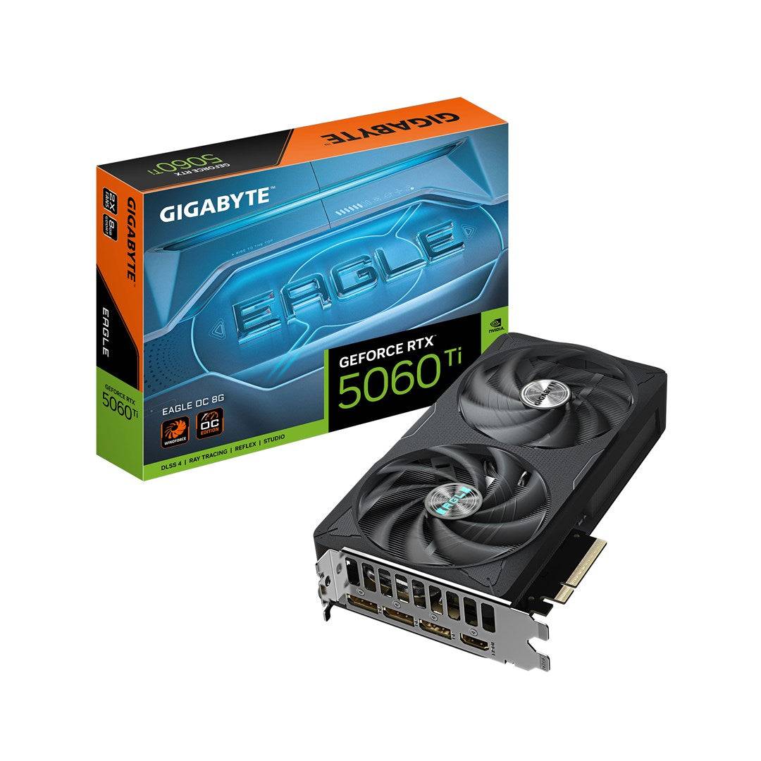 GIGABYTE GeForce RTX 5060 Ti EAGLE OC 8 GB Grafische Kaart GV-N506TEAGLE OC-8GD GDDR7 2617MHz-0
