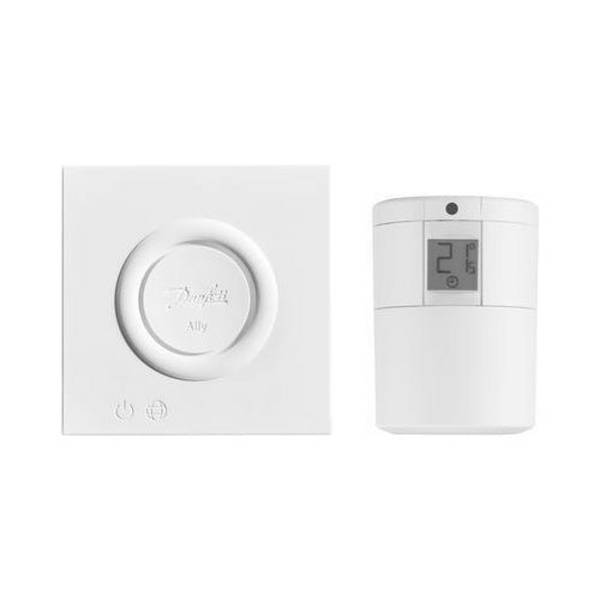 Danfoss Ally Gateway, 2400 MHz, Draadloze Verwarmingsregeling, Compatibel met Amazon Alexa & Google Assistant, Model 014