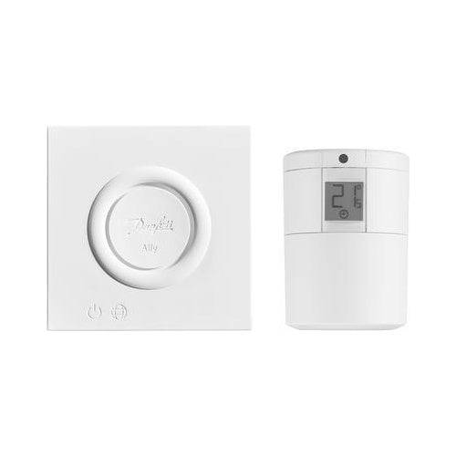 Danfoss Ally Gateway, 2400 MHz, Draadloze Verwarmingsregeling, Compatibel met Amazon Alexa & Google Assistant, Model 014-0