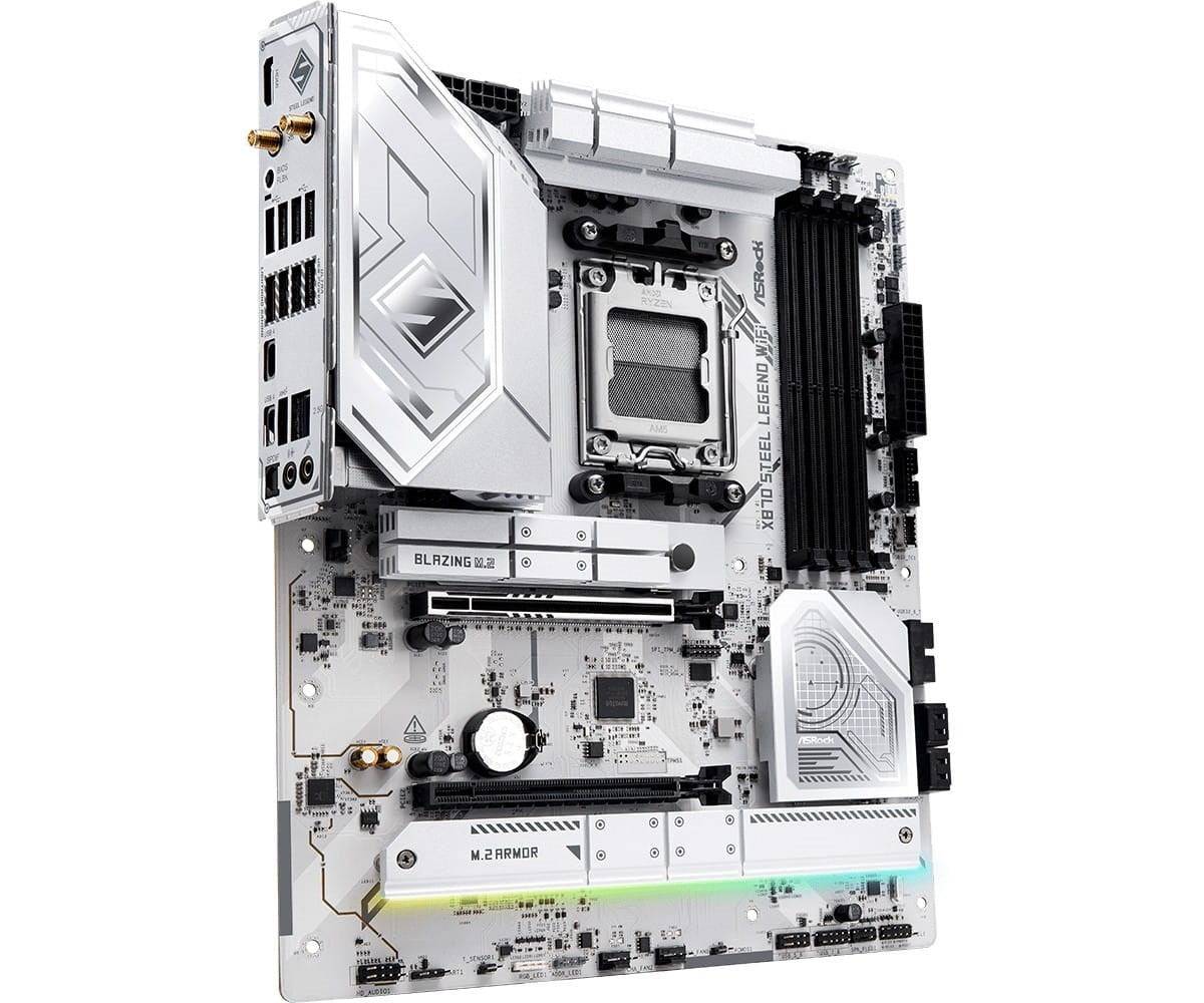 ASRock X870 Steel Legend WiFi ATX AM5 Moederbord USB4 90-MXBPJ0-A0UAYZ-1