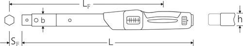 Momentsleutel 730N/2 4-20 Nm 9 x 12 mm STAHLWILLE-2