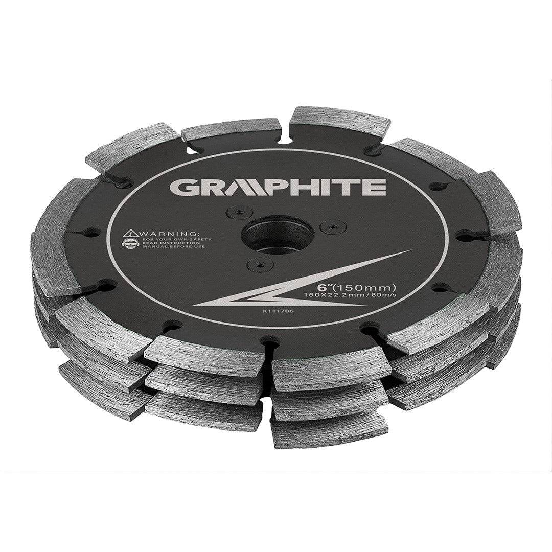 GRAPHITE Snijschijf 158 x 153 x 33 mm voor 59G371 57H696-0