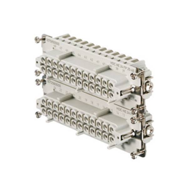 Weidmüller 1875850000 Businzetstuk RockStar® HDC HE  24 + PE Push-In-klem 1 stuk(s)