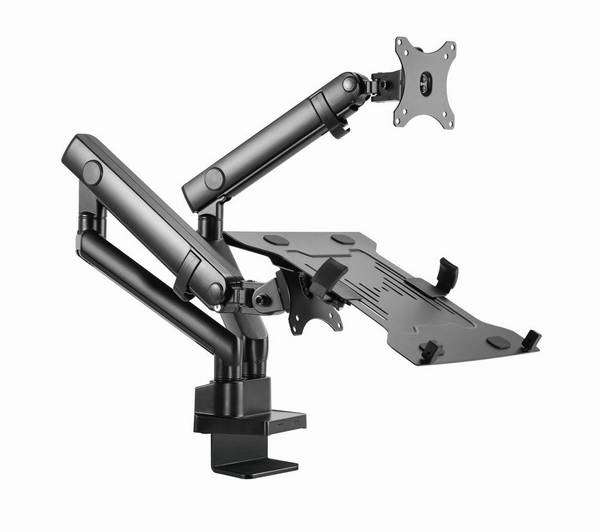 Gembird MA-DA3-02 Monitorhouder/Stand 81,3 cm (32") Zwart