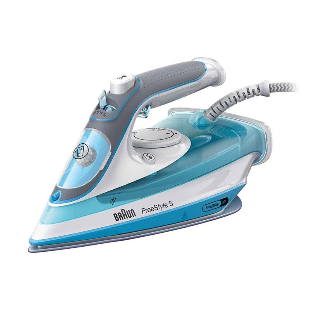 Braun Droog- en Stoomstrijkijzer 2600W SI5006BL - 0,3 L Watertank, Verticale Stoom-0