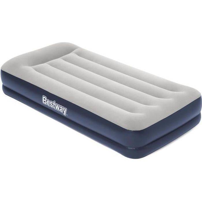 BESTWAY Opblaasbed - Eenpersoonsmatras - 191 x 97 x 36 cm - Ingebouwde Elektrische Pomp-0