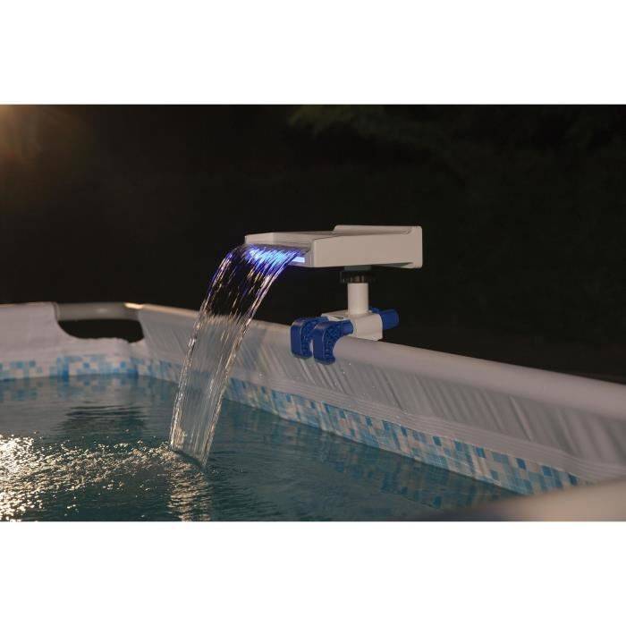 Bestway Waterval Fontein voor Boven Grondse Zwembaden - Met LED-2