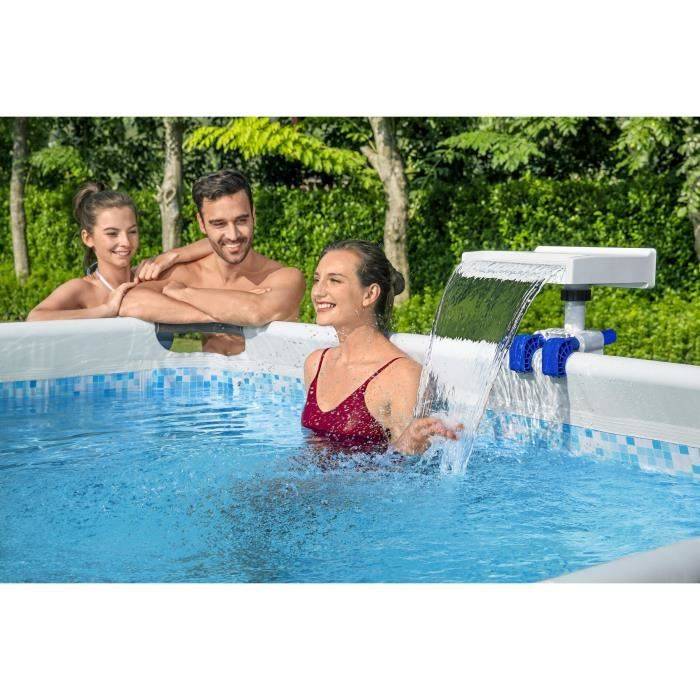 Bestway Waterval Fontein voor Boven Grondse Zwembaden - Met LED-3