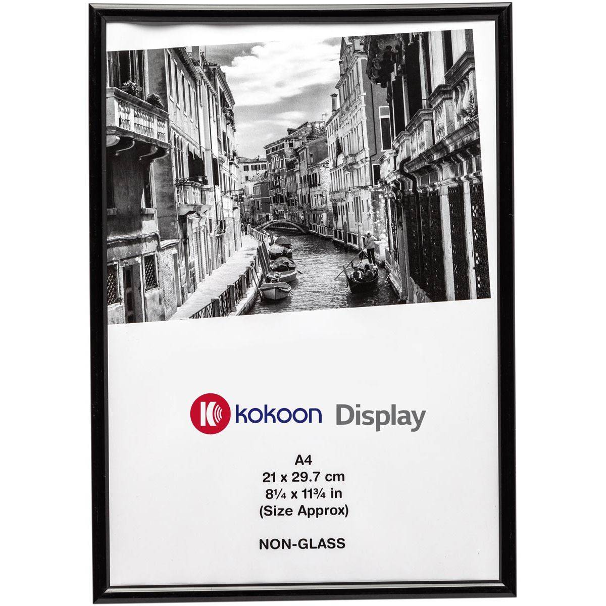 Kokoon 5038556000552 Kokoon Display - fotokader, zwart, ft A4-0