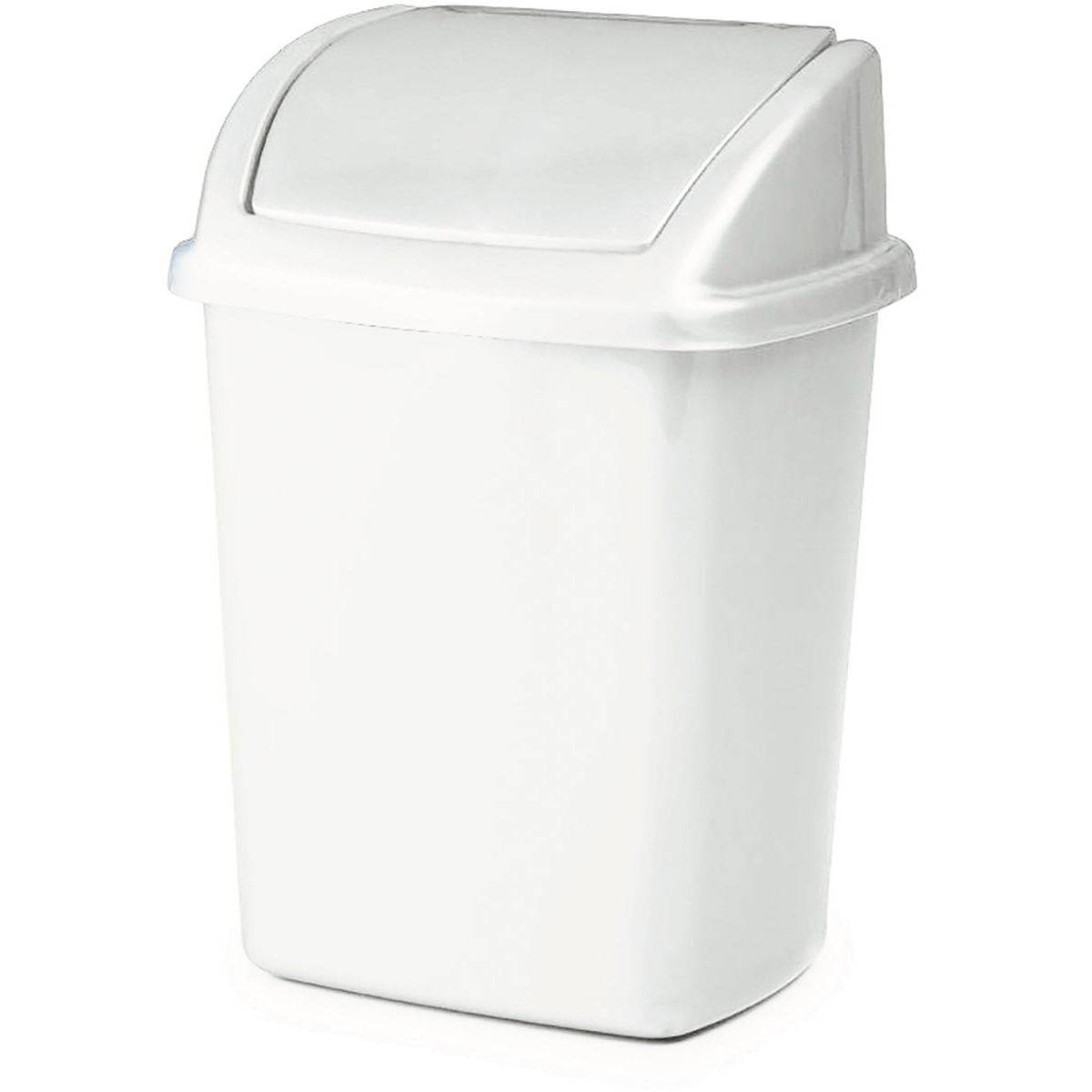Vepa Bins 8690462008397 Vepa Bins - Vuilbak met swing deksel 4,45 l, wit-0
