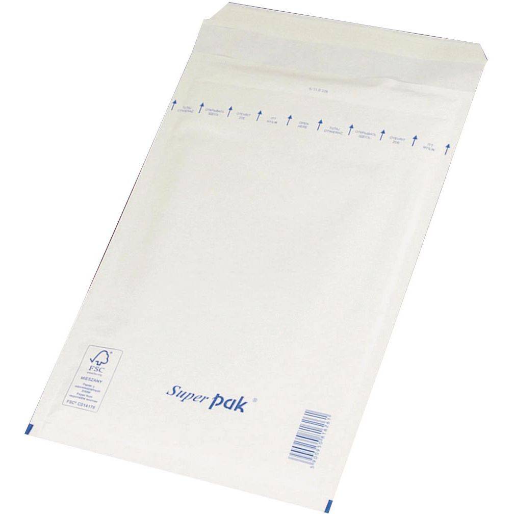 OFFICE products 5901503698167 OFFICE products - luchtkussenenveloppen, met stripsluiting, 220 x 265 mm, wit, pak va-0