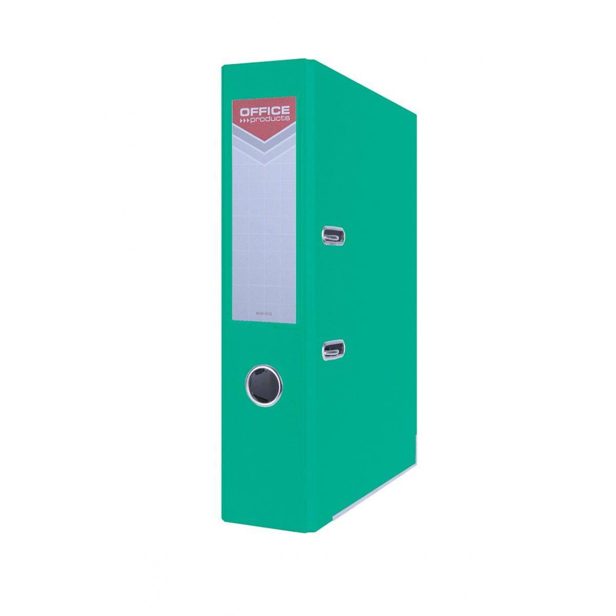 OFFICE products 5901503652350 OFFICE products - ordner, voor A4, uit karton, rug van 7,5 cm, turquoise-0