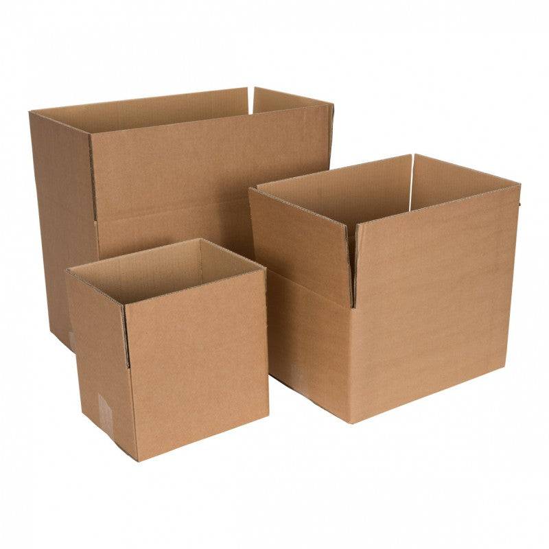 Kartonnen dozen enkelgolf 580 x 380 x 300 mm bruin | 25 stuks-0