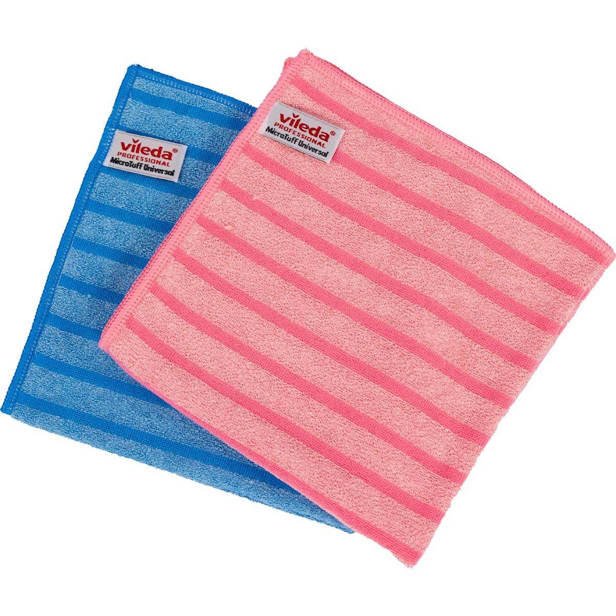 Vileda 4023103205536 Vileda - microvezeldoek Microtuff Universal, pak van 10 stuks, groen-0