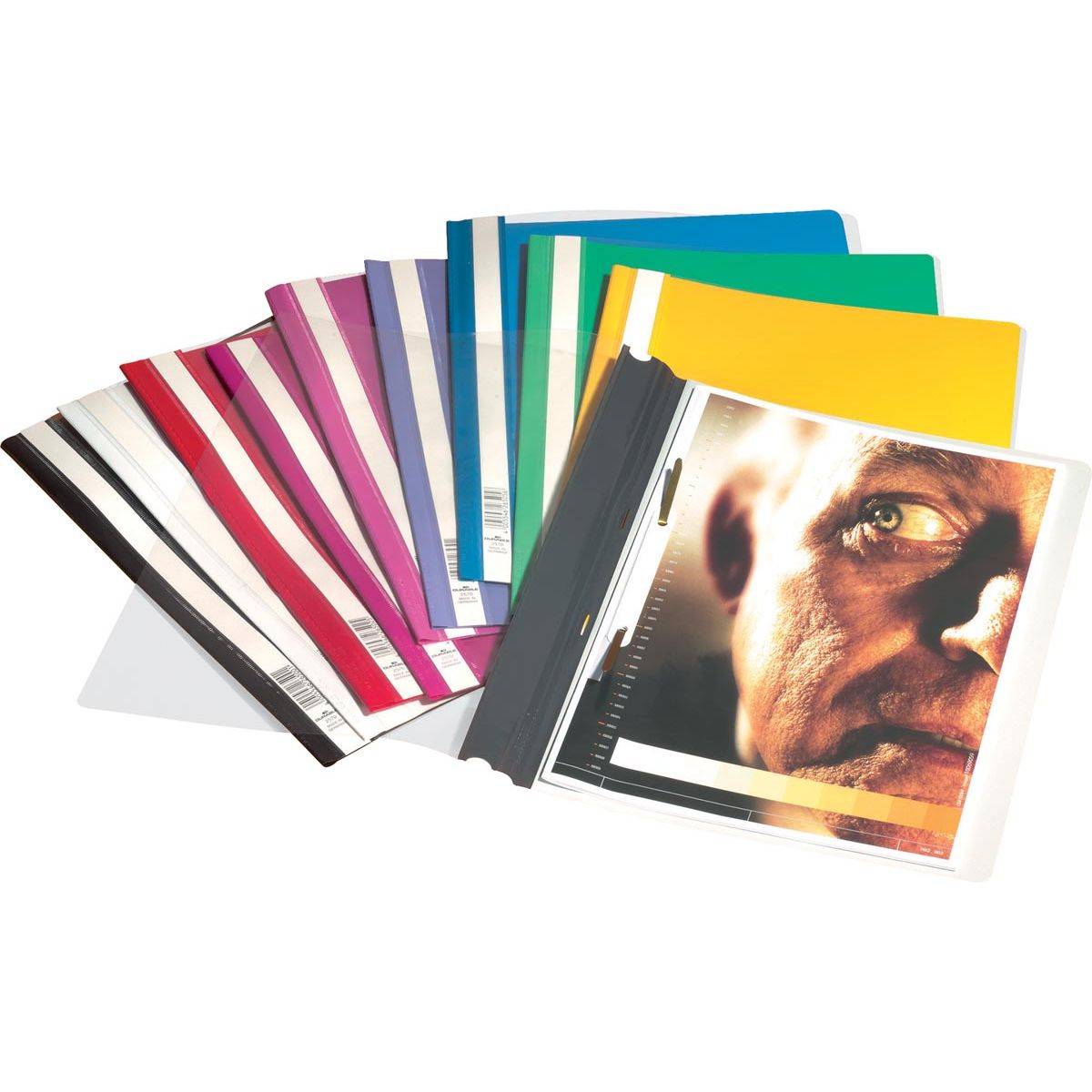 Durable 4005546265001 Durable - Snelhechter a4 pvc zwart-0