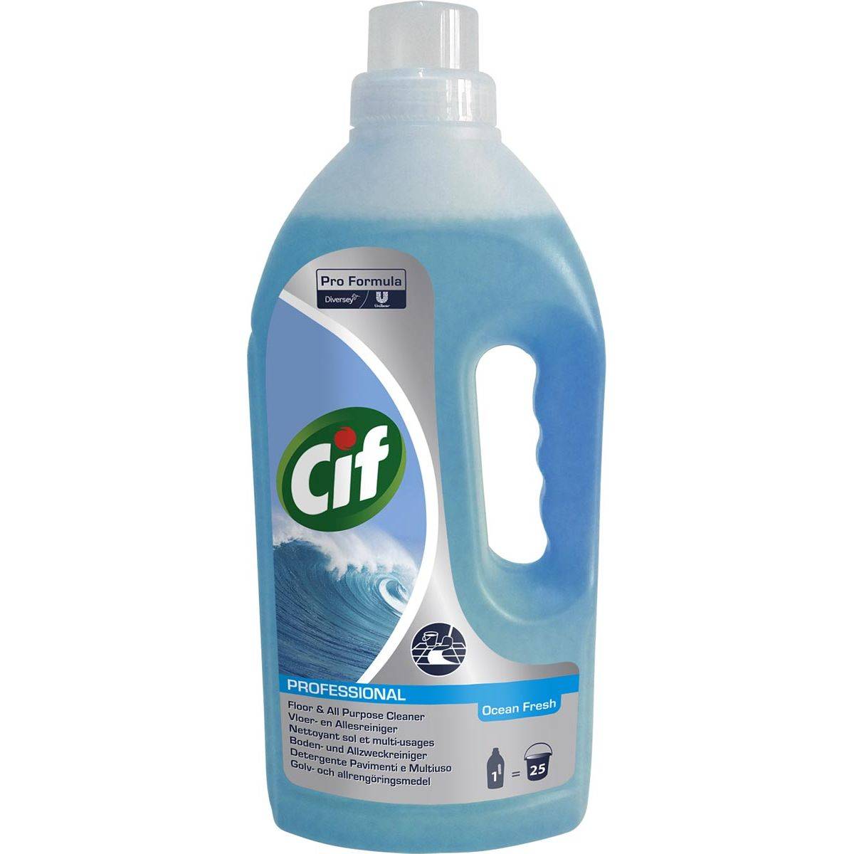 Cif Reingiungsmittel 7615400853724 Cif - allesreiniger oceaanfris, flacon van 1 liter-0