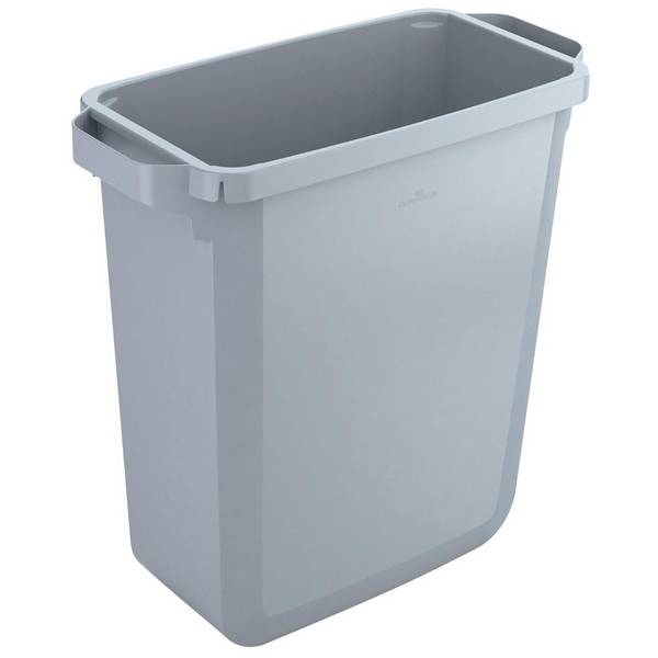Durable 7318080496051  Durable -  afvalbak Durabin 60 liter, grijs