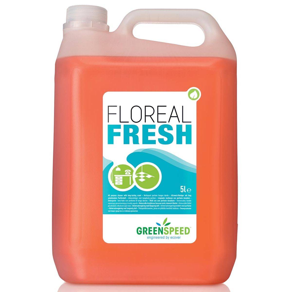 Greenspeed Cleaning 5407003310146 Greenspeed - geconcentreerde allesreiniger Floreal Fresh, bloemenparfum, flacon va-0