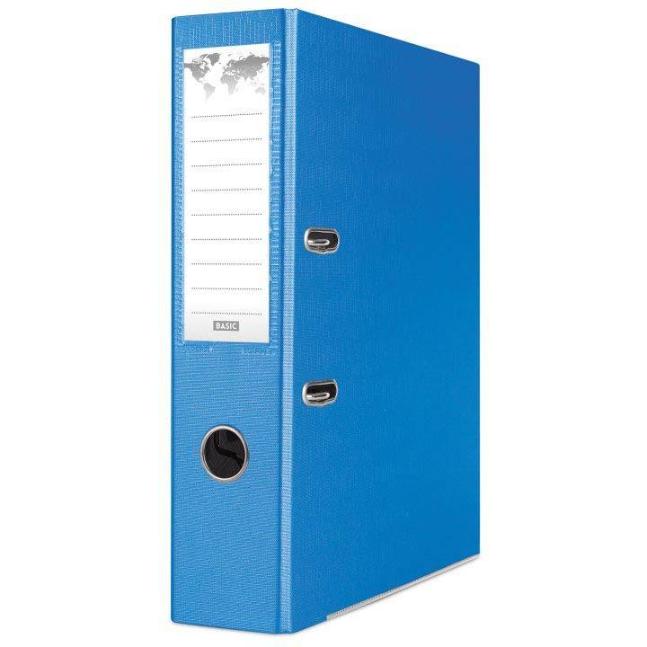 OFFICE products 5901503613306 OFFICE products - ordner voor A4, PP, rug van 7,5 cm, blauw-0