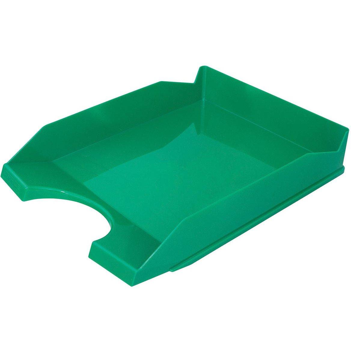 OFFICE products 5901503658536 OFFICE products - brievenbakje, A4, PP, groen-0