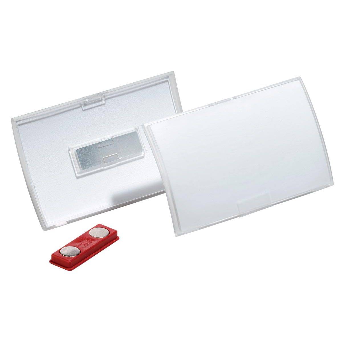 Durable 4005546803067 Durable - badge met magneet Click Fold ft 54 x 90 mm, doos van 10 stuks-0