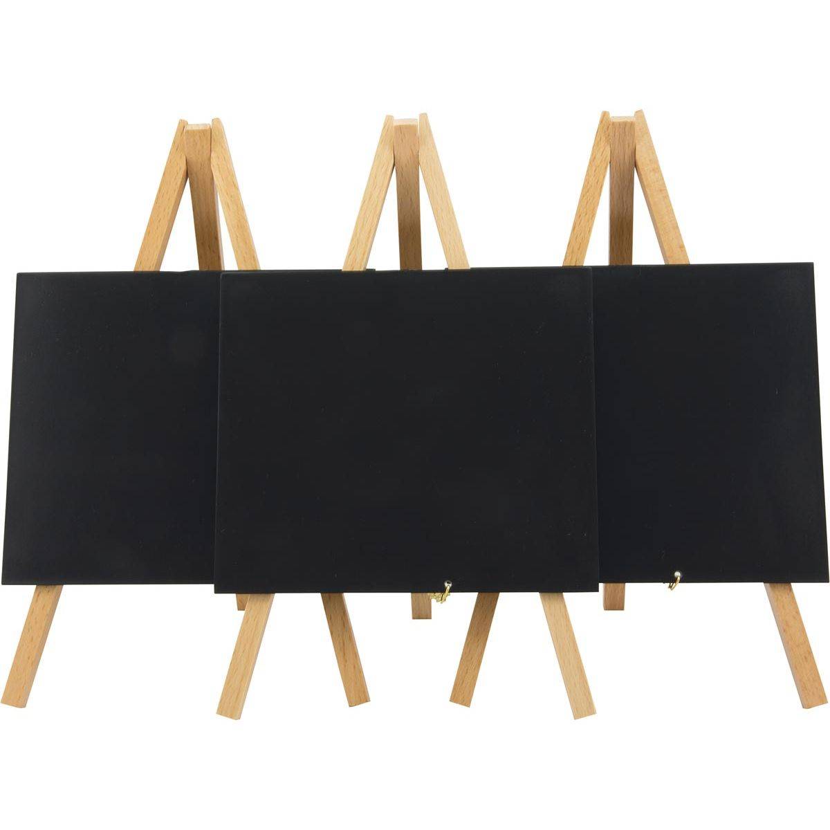 Securit 8717624241222 Securit - tafelkrijtbord Mini, ft 24 x 15 cm, beuk, pak van 3-0