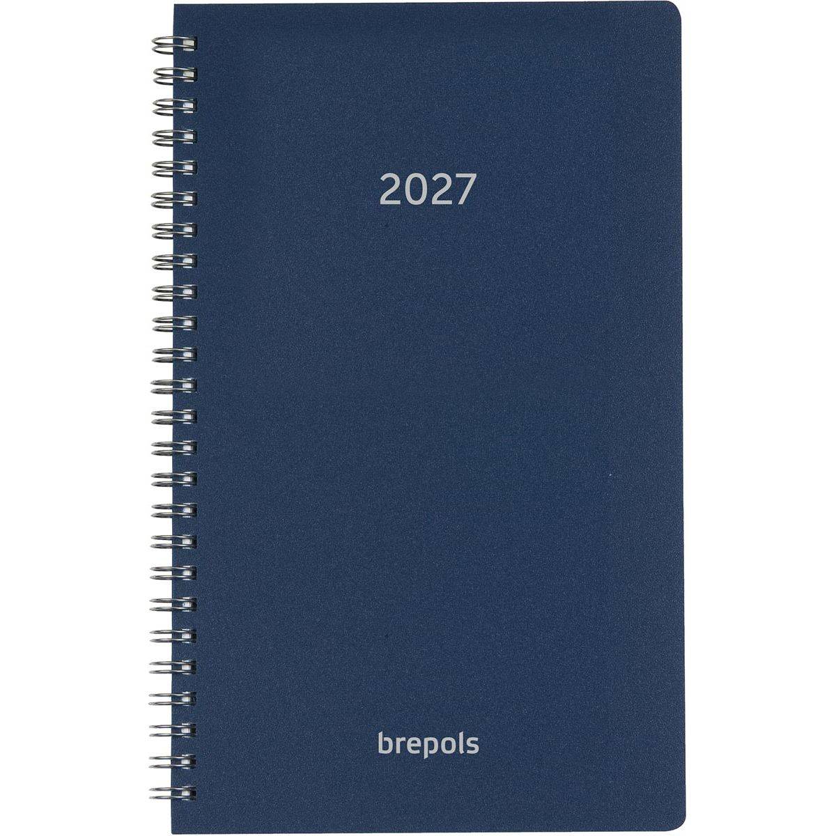Brepols 5412303103190 Brepols - agenda Breform Polyprop 6-talig, blauw, 2027-0