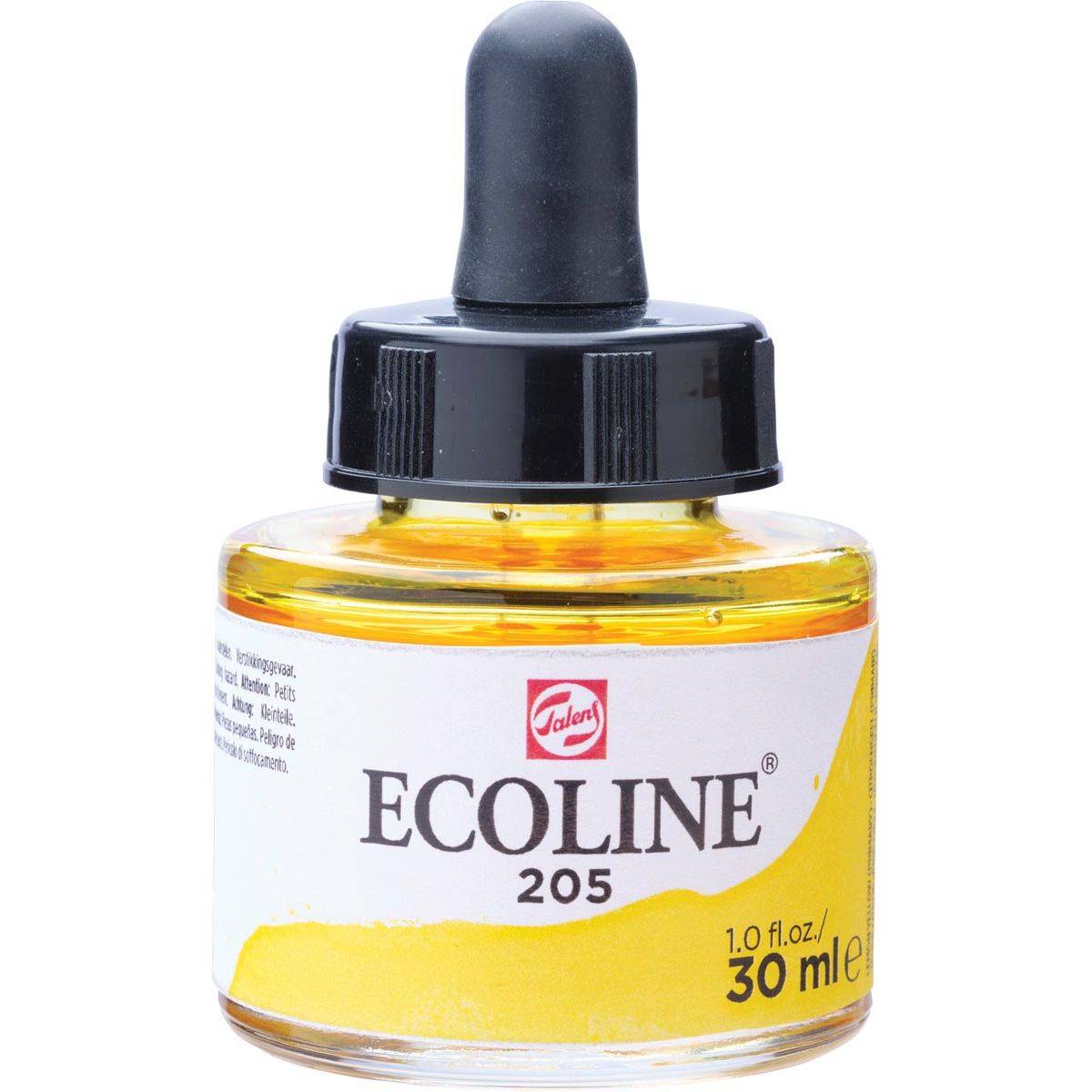 Royal Talens 8712079406950 Talens - Ecoline waterverf flacon van 30 ml, citroengeel-0