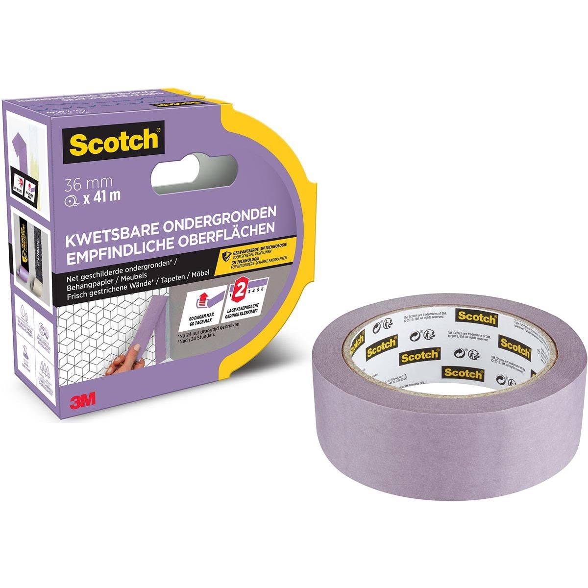 Scotch 4064035070366 Scotch - afdekplakband, 36 mm x 41 m, PEFC-0