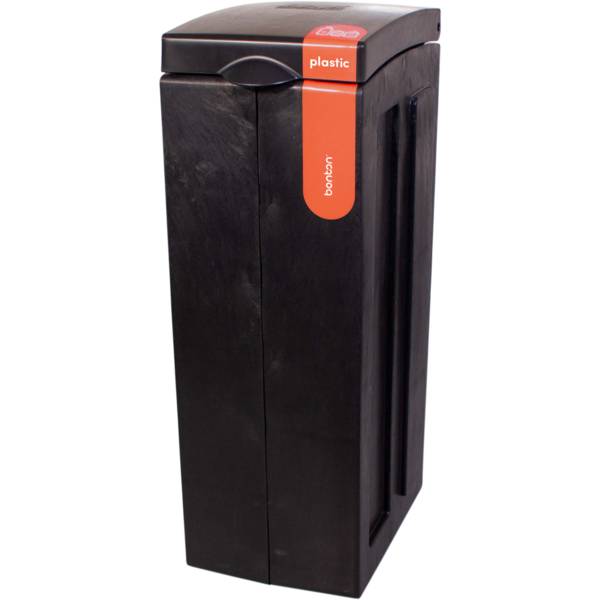 BonTon 8719992012008  BonTon -   | Afvalbak | original | Plastic | gerecycled PP | 70l | 77.1x28x43cm | grijs | 1 stuk