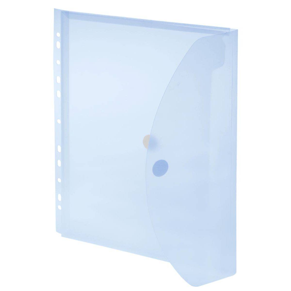 Foldersys 4250037420746 Foldersys - geperforeerde showtas A4, blauw-0