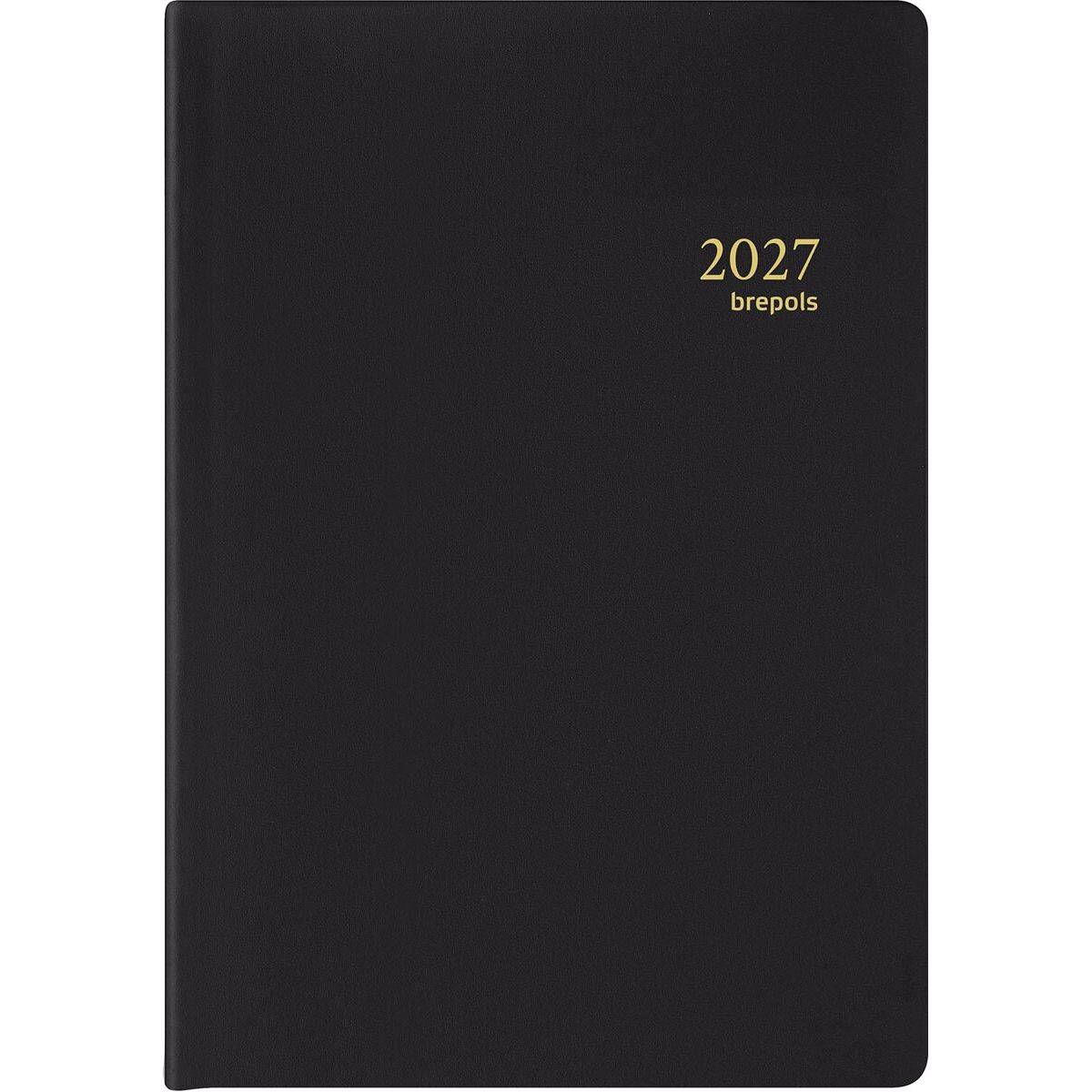 Brepols 5412303375238 Brepols - agenda Armada Seta 4-talig, zwart, 2027-0