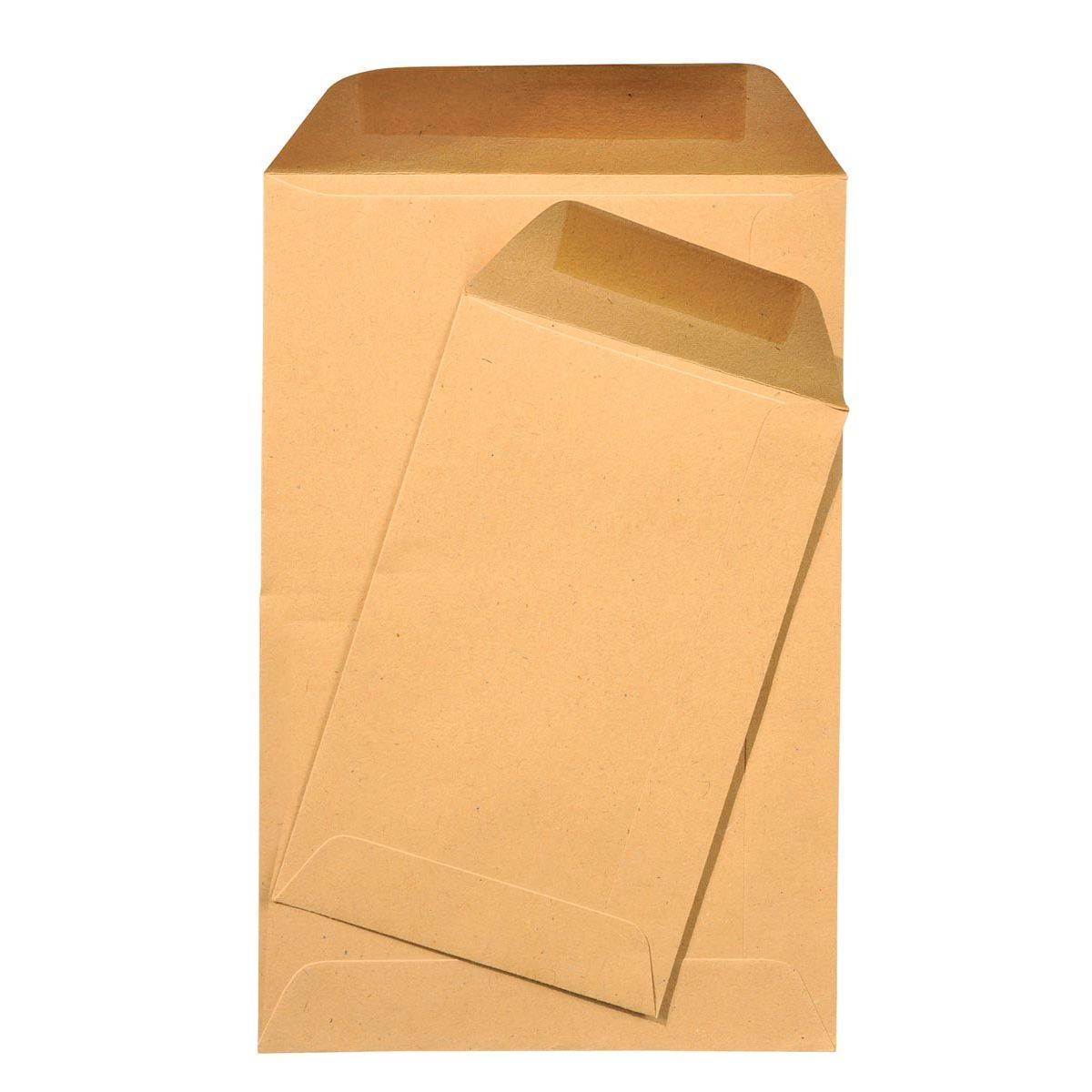 Gallery 5411401170523 Gallery - loonzakjes ft 65 x 105 mm, gegomd, bruine kraft, doos van 1000 stuks-0